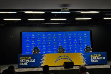 Chargers Coletiva NFL Brasil